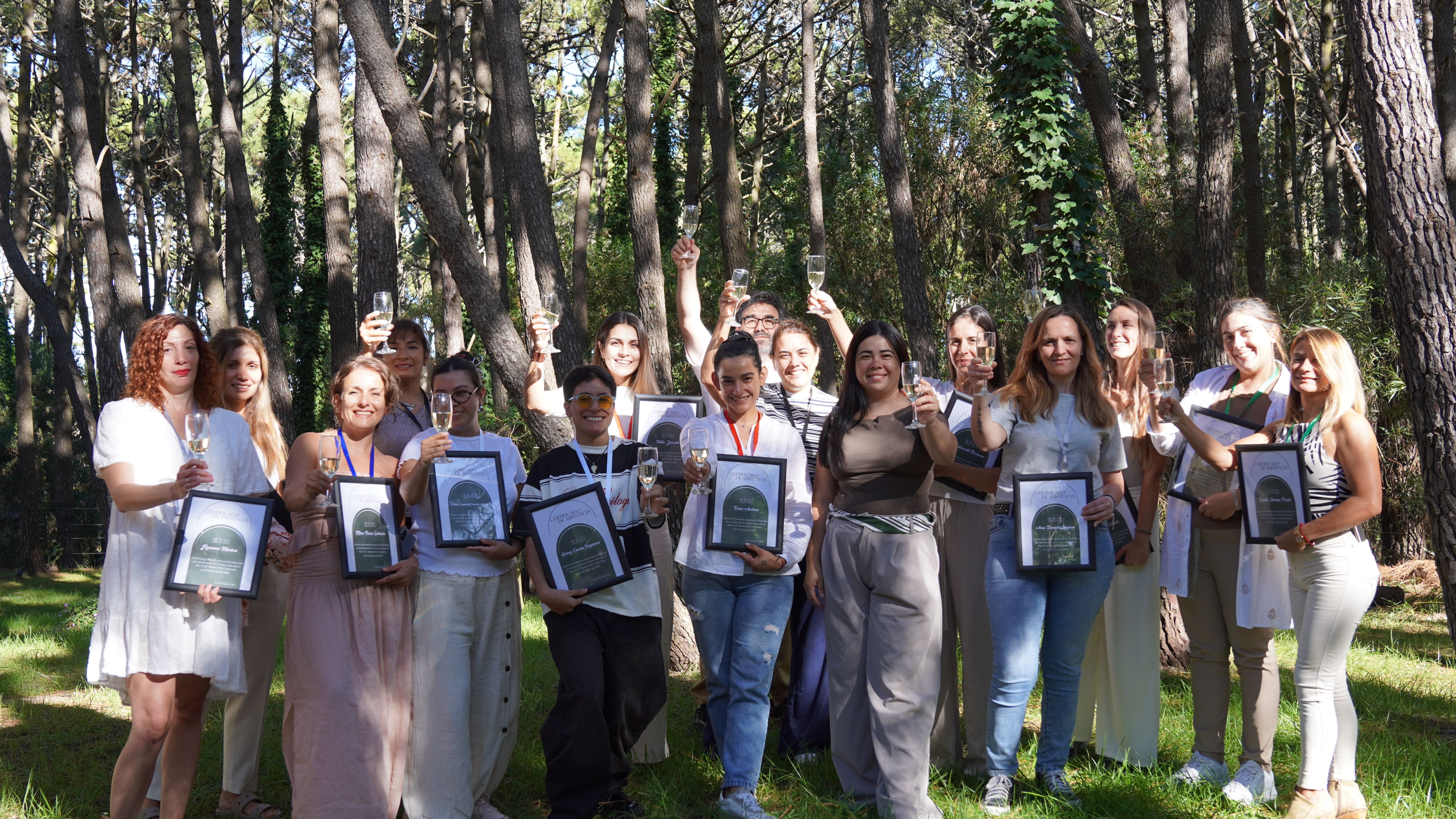 Alumnas con certificado